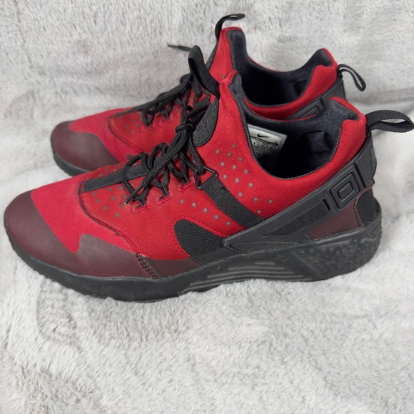 Nike Other - Nike Air AUTHENTICATED Huarache Mens Size 10.5 Gym Red Black Sneaker 806807-600